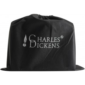 Charles Dickens irattska, fekete (irattska, laptoptska)