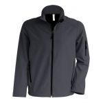 Kariban frfi softshell dzseki, Titanium (KA401TI)