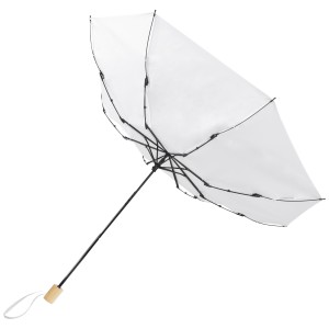 Birgit 21'' sszecsukhat szlll eserny, RPET, fehr (sszecsukhat eserny)