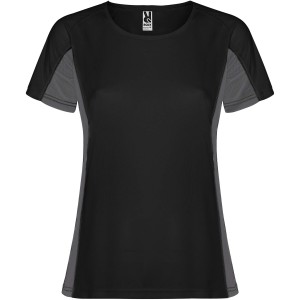 Roly Shanghai r�vid ujj� n�i sportp�l�, Black, Dark Lead