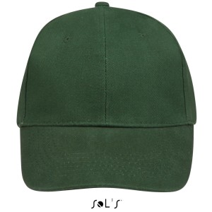 Sols Buffalo 6 paneles baseballsapka, Bottle Green (sapka)